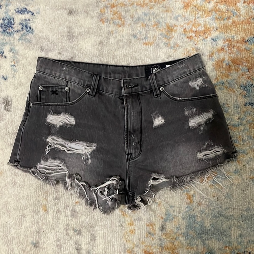 RES Grey Denim Short